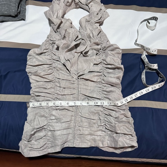 Boston Proper Ruffle Tank - Picture 5 of 7